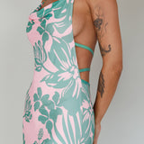 Fiji Feeling Midi Dress Tropical Pink