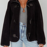 Cambra Toggle Jacket Black