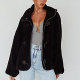 Cambra Toggle Jacket Black