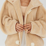Cambra Toggle Jacket Cream