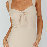 Carinn Tied Bust Maxi Dress Clay