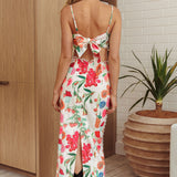 Chamberlain Scallop Trim Maxi Skirt Fruit