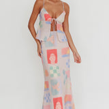 Heart & Soul Maxi Skirt Print Multi