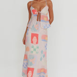 Heart & Soul Maxi Skirt Print Multi