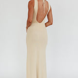 Tarli Low Back Maxi Dress Butter