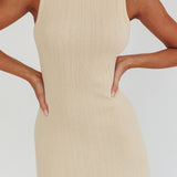 Tarli Low Back Maxi Dress Butter