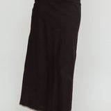 Dose Of Sunshine Blanket Stitch Skirt Black