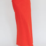 Dose Of Sunshine Blanket Stitch Skirt Orange