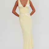 Soul Fire V-Neck Maxi Dress Butter