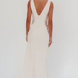 Soul Fire V-Neck Maxi Dress Champagne