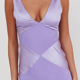 Soul Fire V-Neck Maxi Dress Lilac