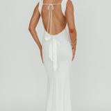 Annabel Bodycon Maxi Dress White