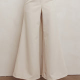 Consideration Wide Leg Pant Beige