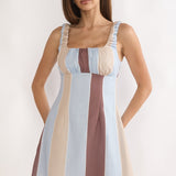 Petronella Mini Dress Stripe