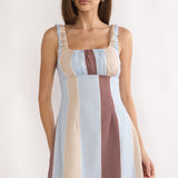 Petronella Mini Dress Stripe