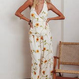 Sway Drawstring Pants Sunflower