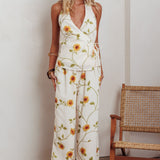 Sway Drawstring Pants Sunflower