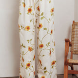 Sway Drawstring Pants Sunflower