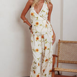 Sway Drawstring Pants Sunflower