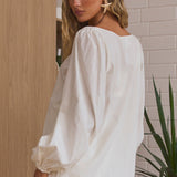 Kerissa Mini Shorts Eggshell