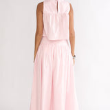 Starlina Wide Waistband Maxi Skirt Rosewater