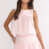 Starlina Babydoll Top Rosewater