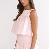 Starlina Babydoll Top Rosewater