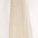 Sera Lane Crochet Maxi Skirt Cream