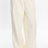 Tilah Drawstring Balloon Pants Cream