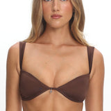 LIONESS Lila Top Chocolate