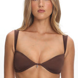 LIONESS Lila Top Chocolate