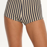 LIONESS Bloom Booty Short Beige Stripe