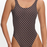 LIONESS Kenny One Piece Chocolate Blue Polka