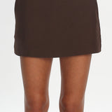 Get Started Mini Skort Brown